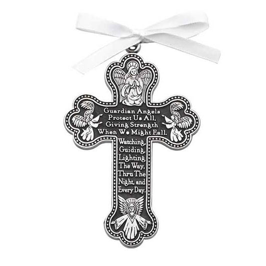 Guardian Angel Crib Cross – Catholic Baby & Baptism Gift